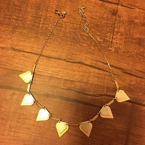JCrew Silver and gold Necklace